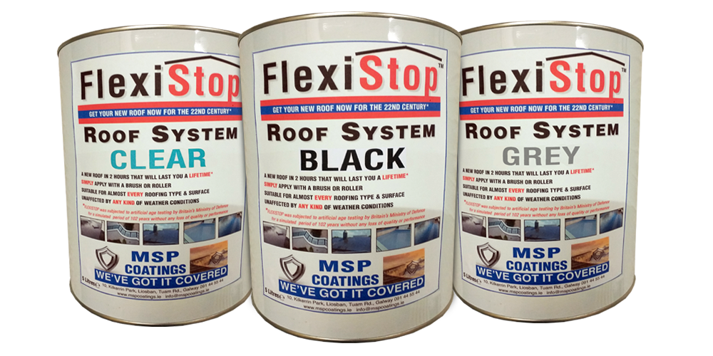 MSP Coatings FlexiStop Products - Roofing and Structural Protection